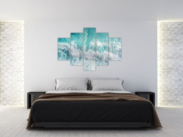 Tablou - Vedere a valurilor oceanului (150x105 cm)