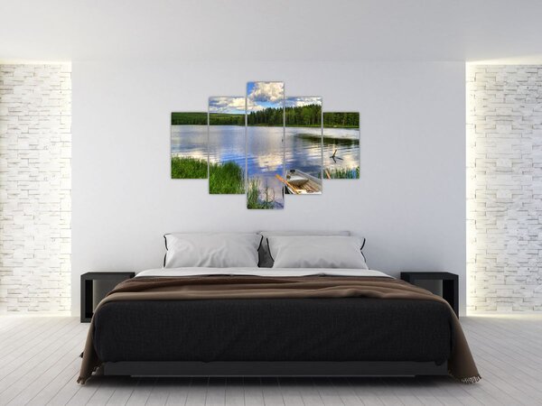 Tablou - Sat pitoresc (150x105 cm)