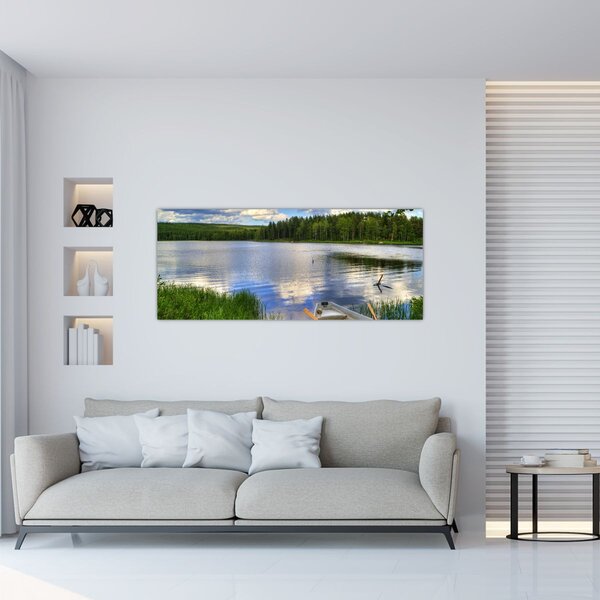 Tablou - Sat pitoresc (120x50 cm)