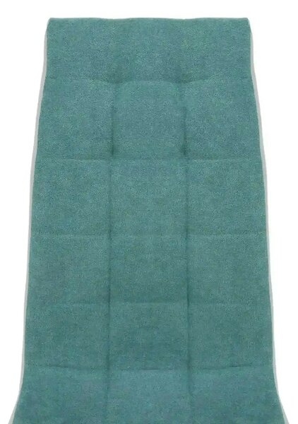 Scaun bucatarie SALOMA NEW, textil/piele ecologica/metal, mentol/gri/c