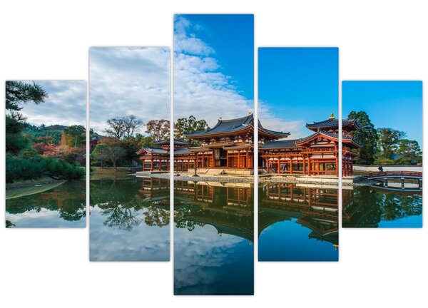 Tablou - Templul Byodo-in, Japonia (150x105 cm)