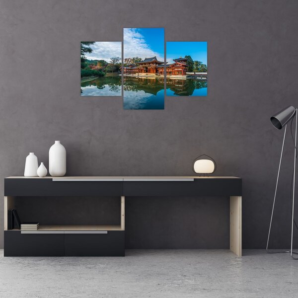 Tablou - Templul Byodo-in, Japonia (90x60 cm)