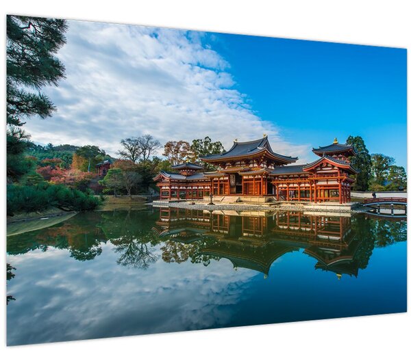 Tablou - Templul Byodo-in, Japonia (90x60 cm)