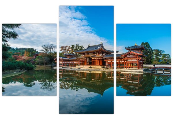 Tablou - Templul Byodo-in, Japonia (90x60 cm)