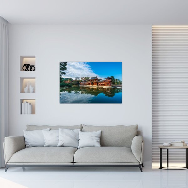 Tablou - Templul Byodo-in, Japonia (90x60 cm)