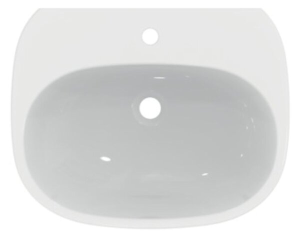 Ideal Standard Tesi lavoar 60x47 cm ovale clasică alb luciu T352201