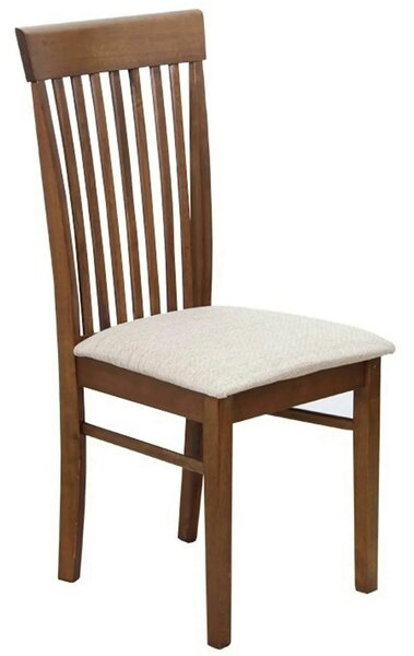 Scaun ASTRO NEW, maro deschis/nuc, tesatura, 44x49x95 cm