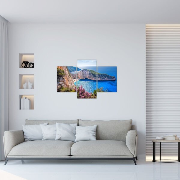 Tablou - Plaja Navagio, Grecia (90x60 cm)