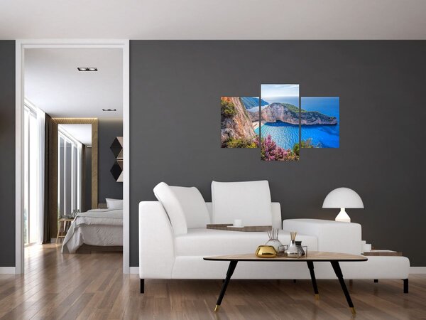 Tablou - Plaja Navagio, Grecia (90x60 cm)