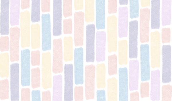 Fototapet Forme dreptunghiulare colorate pe un fundal alb, Fototapet abstracte, Fototapet populare, t00904 - Tapeko.ro