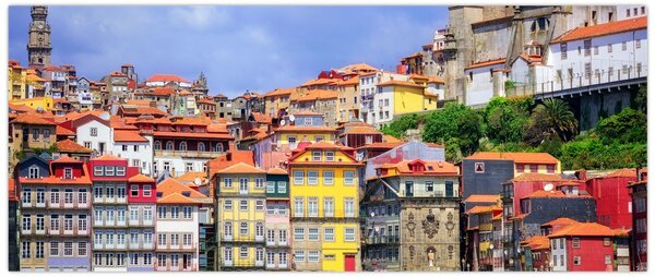 Tablou - Ribeira, Portugalia (120x50 cm)