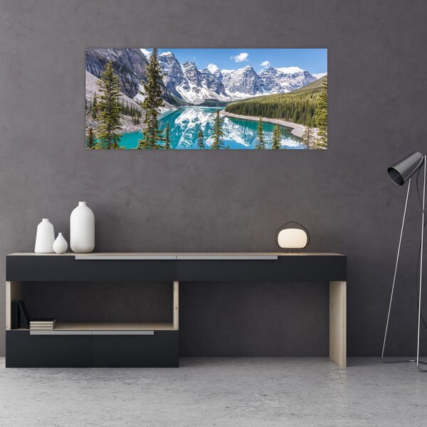 Tablou - Parcul Național Banff (120x50 cm)