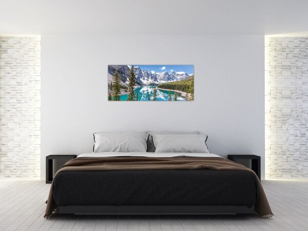 Tablou - Parcul Național Banff (120x50 cm)