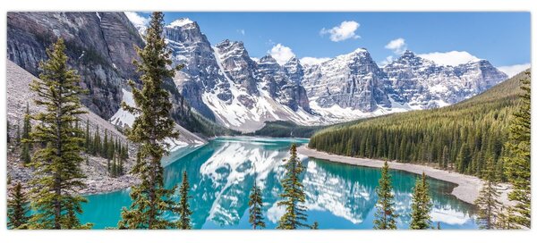 Tablou - Parcul Național Banff (120x50 cm)