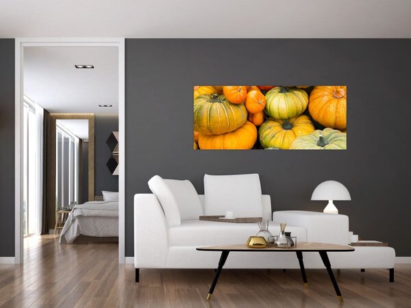 Tablou - Dovleac de toamnă (120x50 cm)