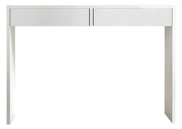 Masa de toaleta/masa birou VIOLET, alb, DTD laminat, 115x40x78 cm