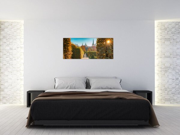 Tablou - Palatul Wallenstein (120x50 cm)
