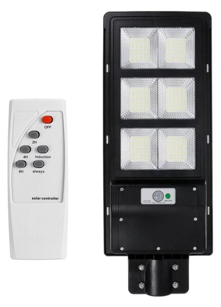 Lampa Solara Stradala 120W, 210 LED, cu telecomanda