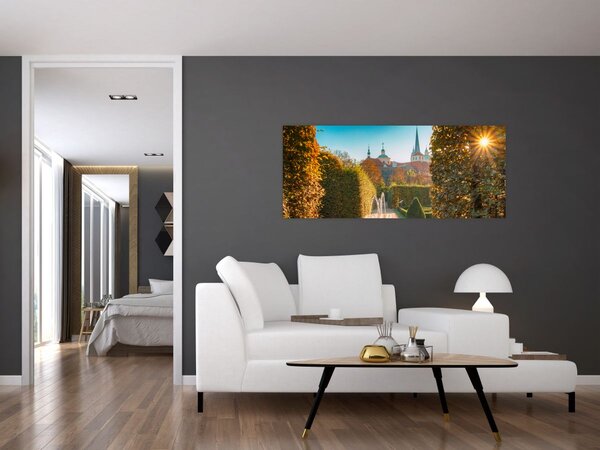 Tablou - Palatul Wallenstein (120x50 cm)