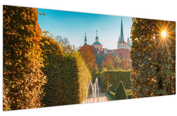 Tablou - Palatul Wallenstein (120x50 cm)
