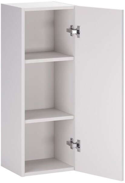 Comad Aster White dulap 30x26.6x80 cm laterala pe perete alb ASTER WHITE 80-30-1D