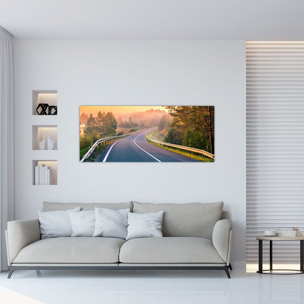 Tablou - Călătoria la răsăritul soarelui (120x50 cm)