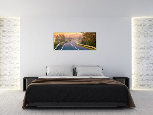 Tablou - Călătoria la răsăritul soarelui (120x50 cm)