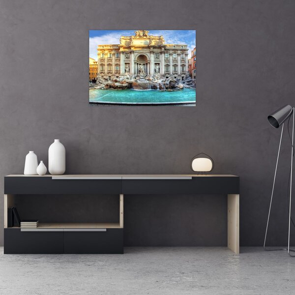 Tablou - Fântâna Trevi (70x50 cm)