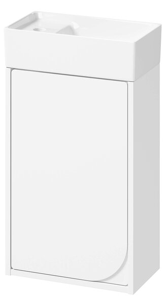 Cersanit Crea II dulap 39.2x21.5x59.2 cm sub chiuveta pe perete alb S1058-019