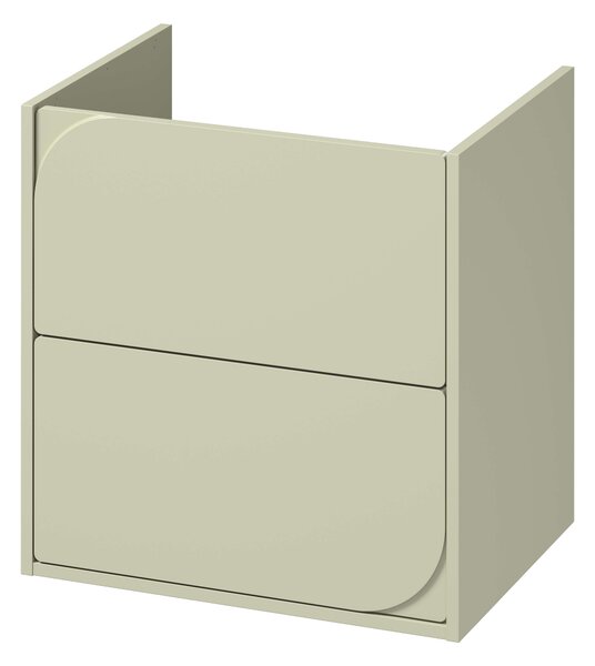 Cersanit Crea II dulap 59.4x44.7x62.1 cm sub chiuveta pe perete verde S1058-030