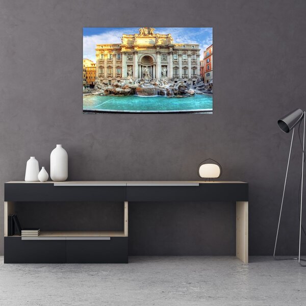 Tablou - Fântâna Trevi (90x60 cm)