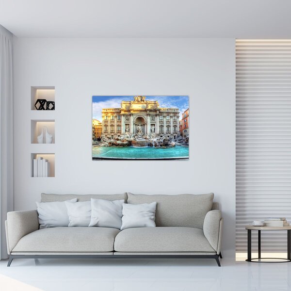 Tablou - Fântâna Trevi (90x60 cm)