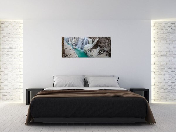 Tablou - Natura islandeză (120x50 cm)