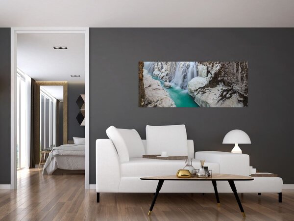 Tablou - Natura islandeză (120x50 cm)