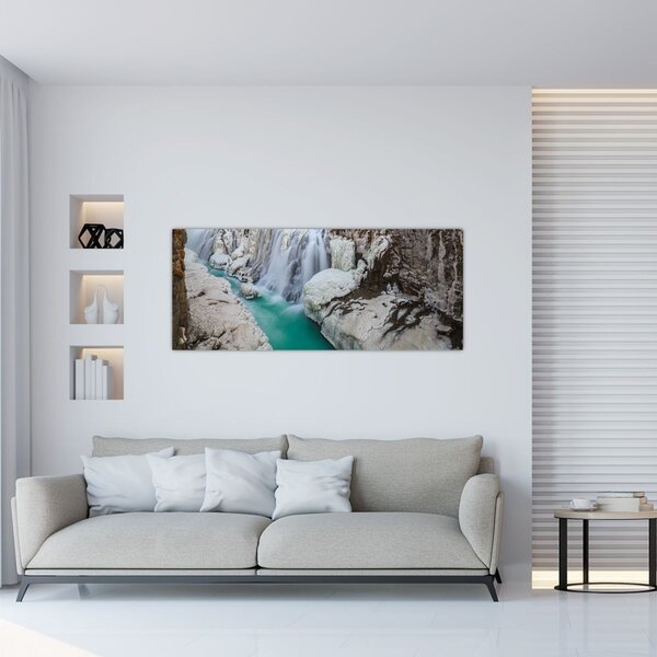 Tablou - Natura islandeză (120x50 cm)
