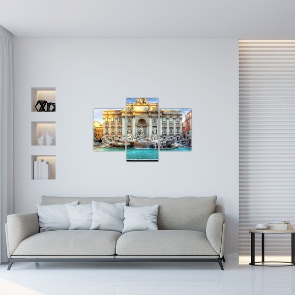Tablou - Fântâna Trevi (90x60 cm)