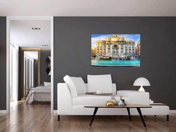 Tablou - Fântâna Trevi (90x60 cm)