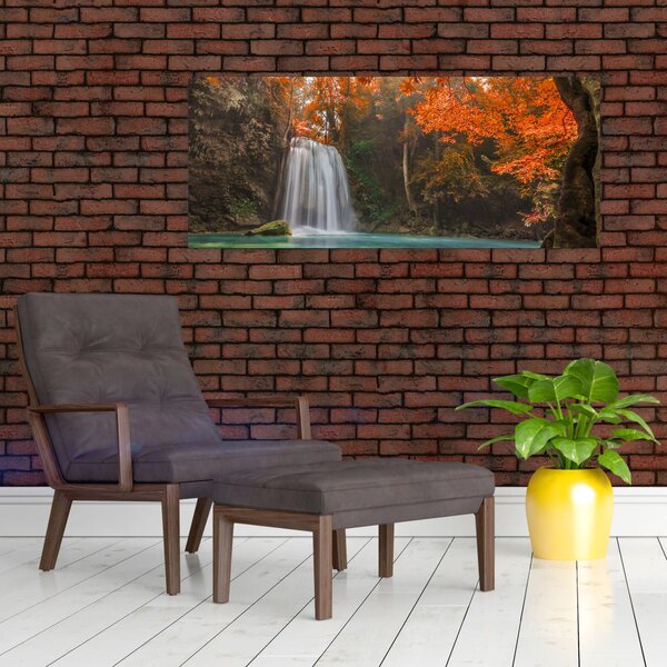 Tablou - Cascadă în Thailanda (120x50 cm)