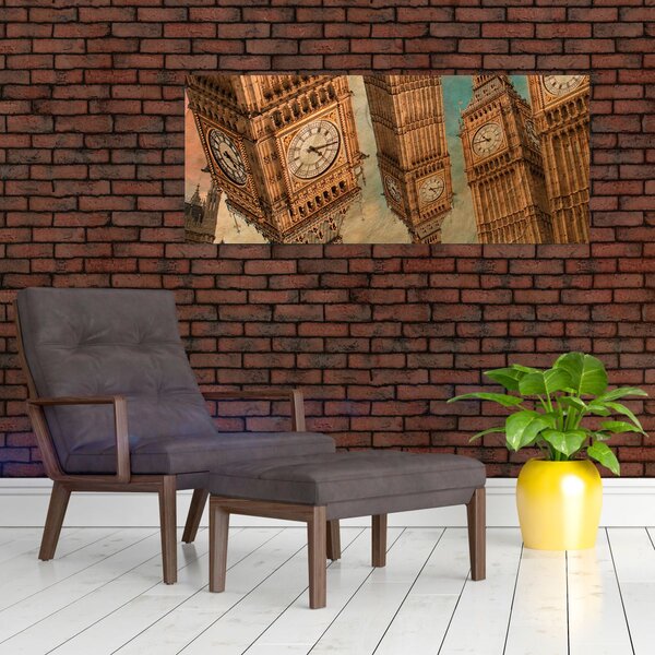 Tablou - Big Ben, Londra (120x50 cm)