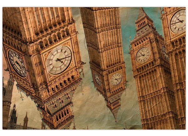 Tablou - Big Ben, Londra (90x60 cm)