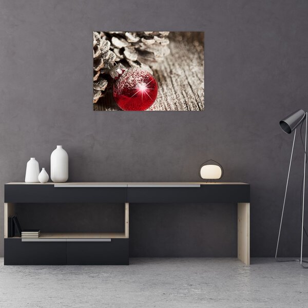 Tablou - Decorațiuni de Crăciun (70x50 cm)