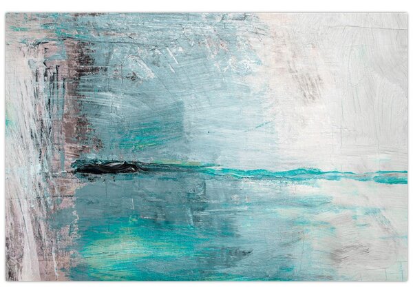 Tablou - pictură abstractă în ulei (90x60 cm)
