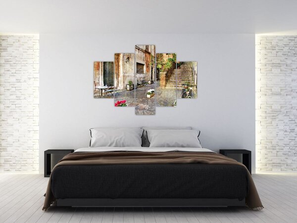 Tablou - Străzile vechi din Roma (150x105 cm)