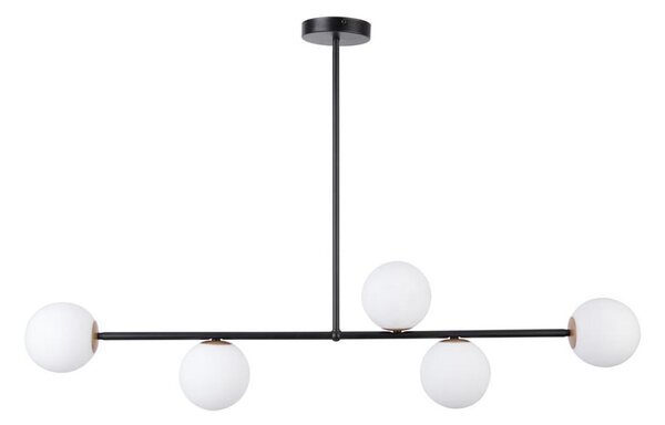 Lustră pe tijă GAMA 5xG9/12W/230V neagră