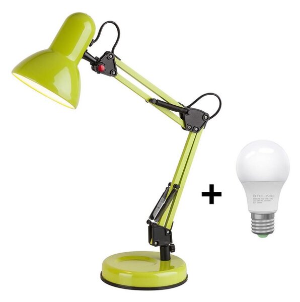 Lampă LED de masă ROMERO 1xE27/10W/230V verde Brilagi