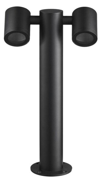 Lampă de exterior KETTO 2xGU10/60W/230V IP44 neagră