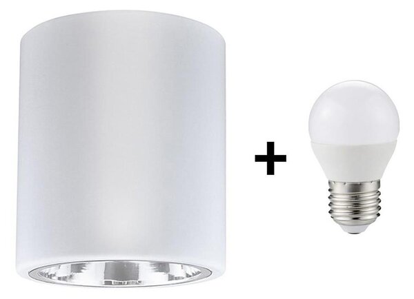 Plafonieră LED JUPITER 1xE27/6W/230V 145x130 mm