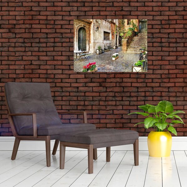 Tablou - Străzile vechi din Roma (70x50 cm)