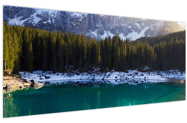Tablou - Lacul Karersee (120x50 cm)
