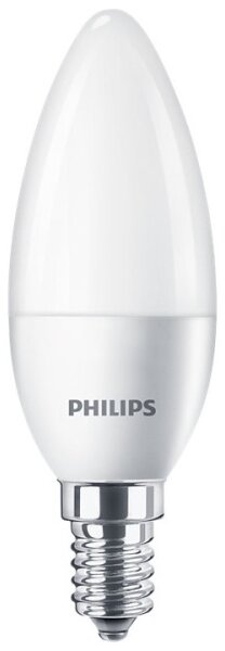 SET 6x Bec LED Philips B35 E14/5W/230V 2700K